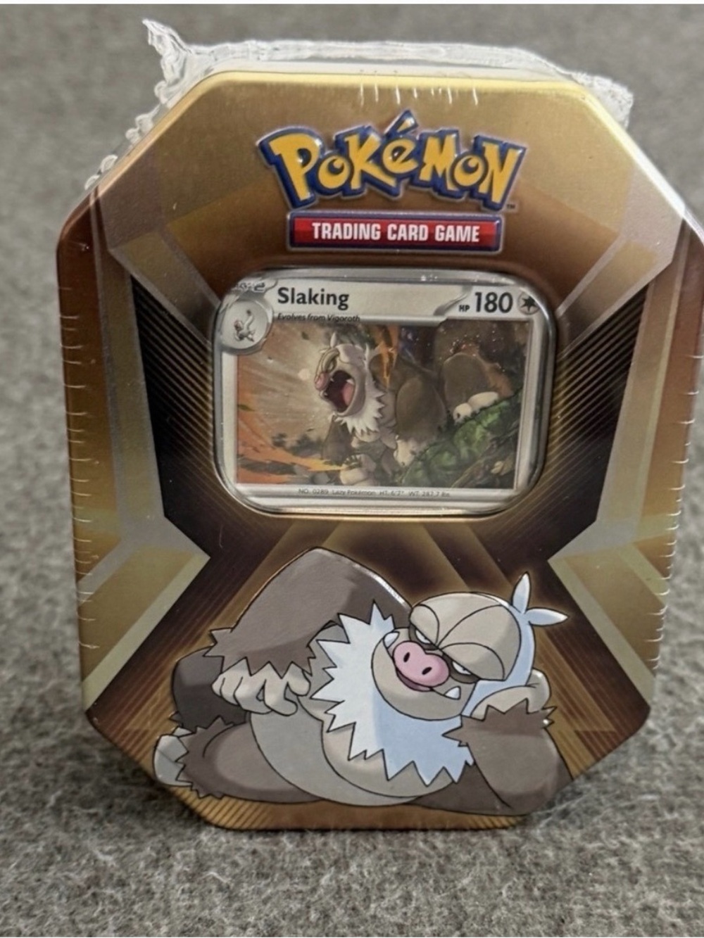 Pokemon Triple Whammy Tins - slaking